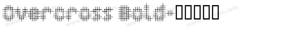Overcross Bold字体转换
